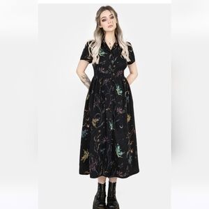 Disturbia floral fairies shirt dress